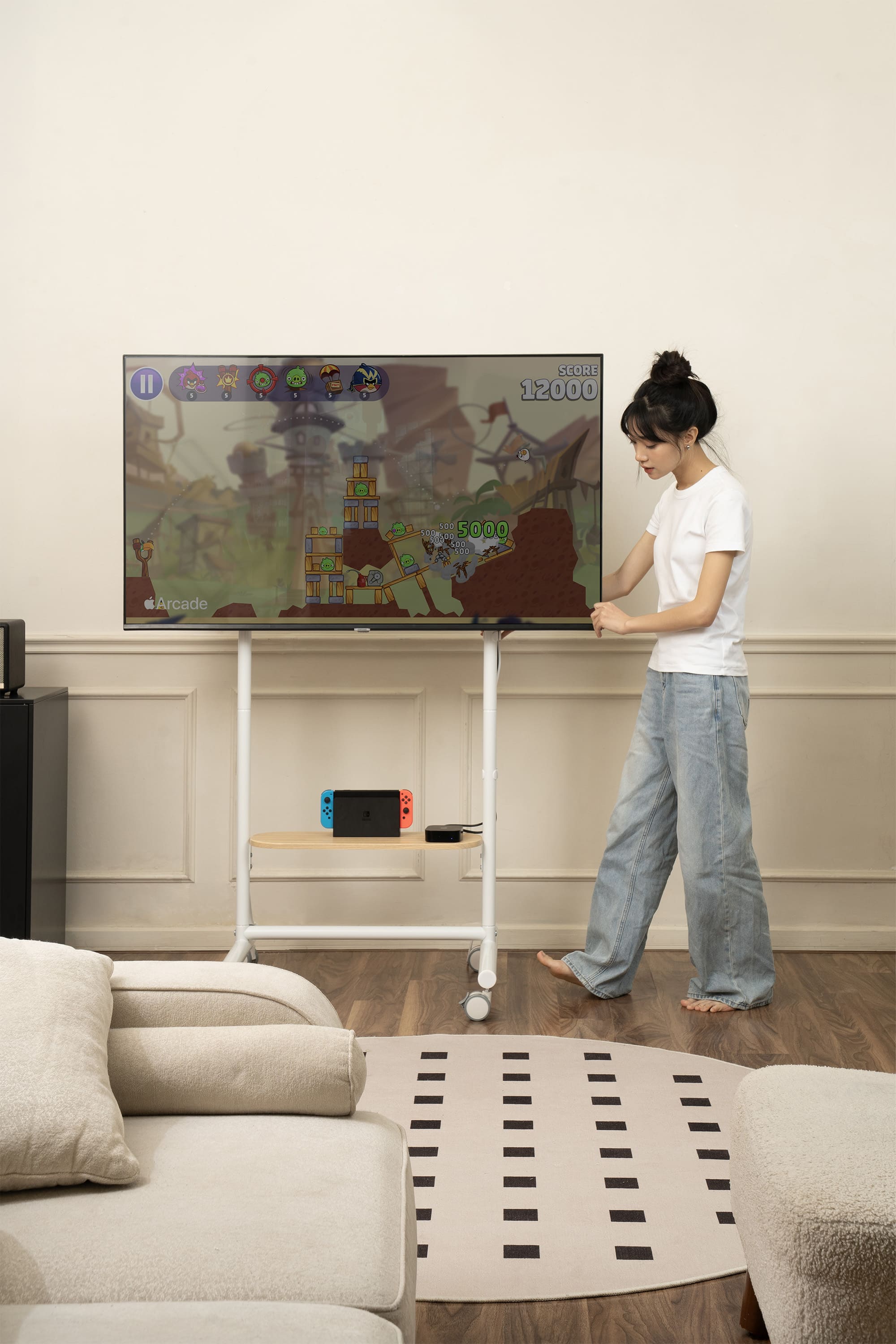 Giá treo TV di động HyperWork Aero Stand | TVC02