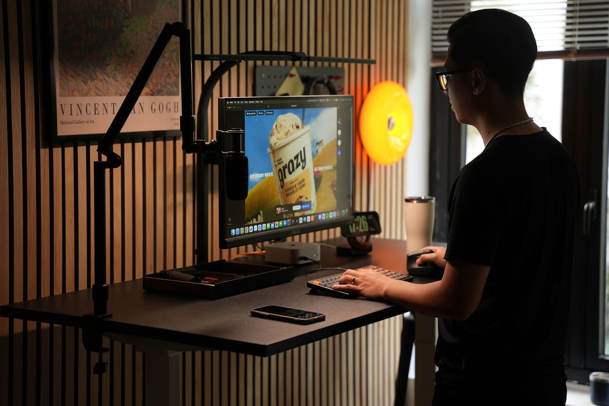 Bàn nâng hạ HyperWork Apex